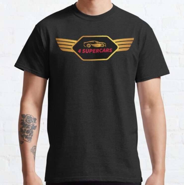 Supercar Store with Free Shipping and Unique Supercar Products 4 SUPERCARS flying at high speeds with golden wings https://4supercars.com/t-shirts/4-supercars-flying-at-high-speeds-with-golden-wings-classic-t-shirt/